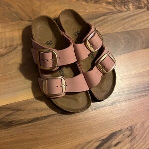 Light pink Birkenstocks size 36